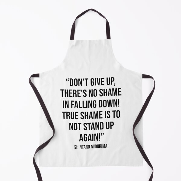 Item preview, Don't Give Up Quote by Midorima designed and sold by OtaquotesJo.