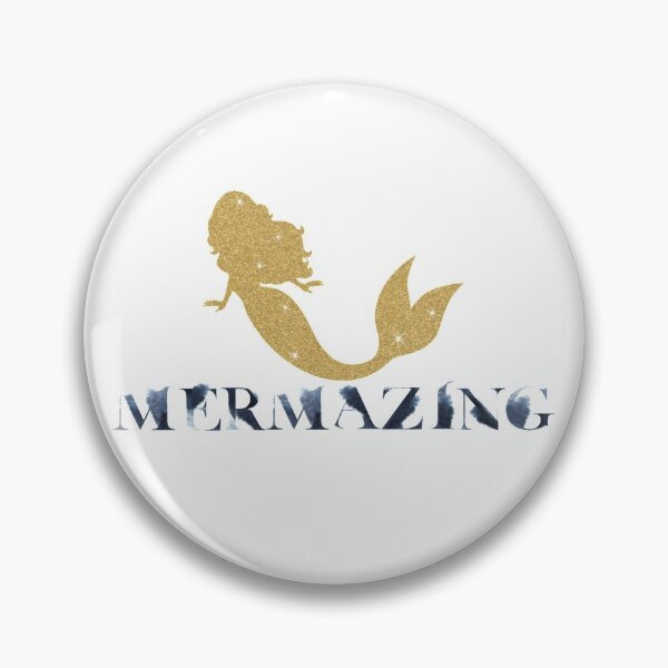 Item preview, Amazing Gold Mermaid designed and sold by ElenaDanilo.