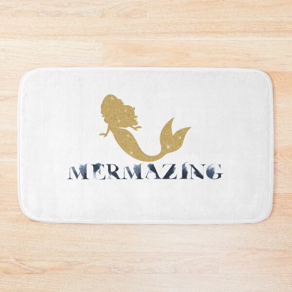 Item preview, Amazing Gold Mermaid designed and sold by ElenaDanilo.