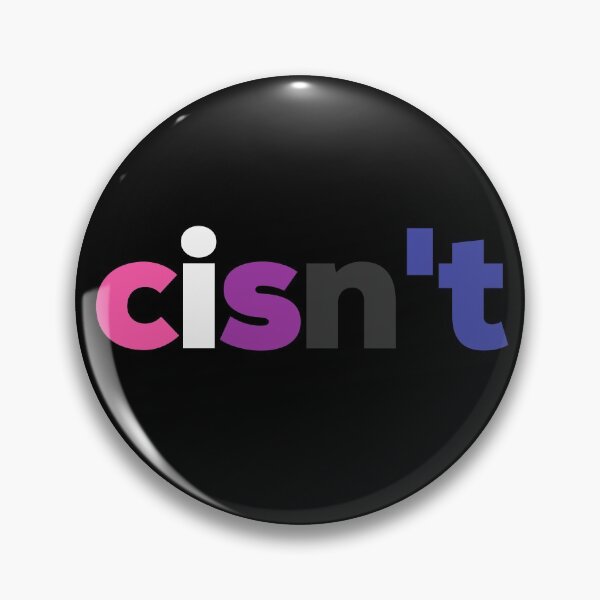 Artikelvorschau, Nicht-binäres Cis Cisnt für mich. Genderfluider Stolz entworfen und verkauft von Subtle Pride Shop.