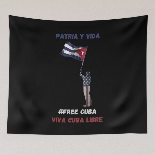 Item preview, FREE CUBA, PATRIA Y VIDA, VIVA CUBA LIBRE designed and sold by Your Favorite Shop.