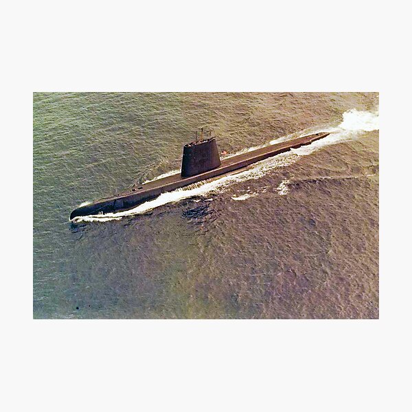 USN Navy Photo Print USS TUSK SS 426 Fleet Naval Submarine 