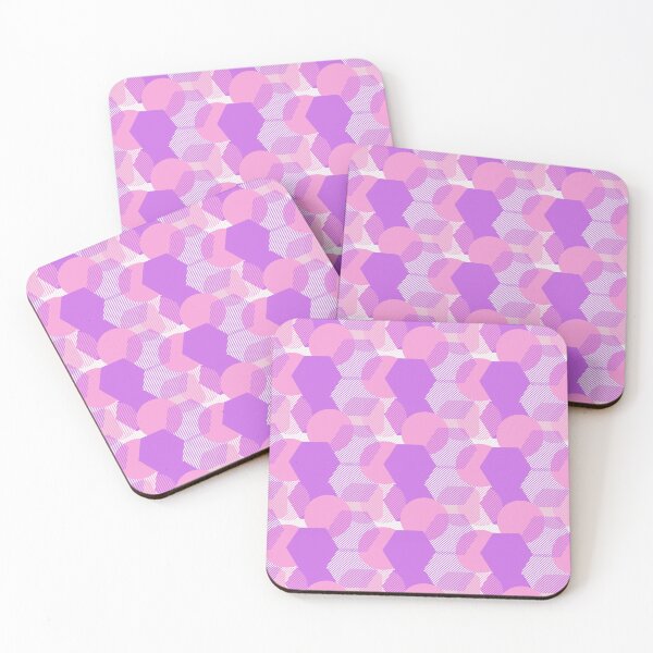 Item preview, geometric multicolored abstract pattern  designed and sold by yubeauty.