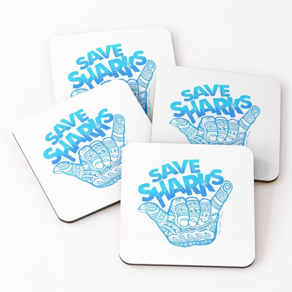 Item preview, Hang Loose, Save Sharks designed and sold by jitterfly.
