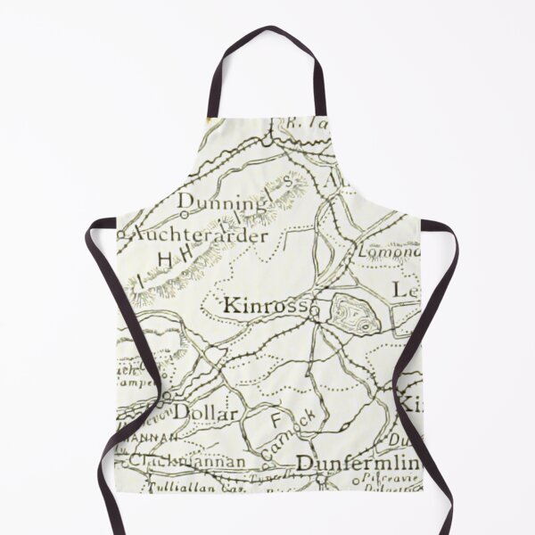 Item preview, KINROSS & surrounding area map 1891 designed and sold by yourscotland.