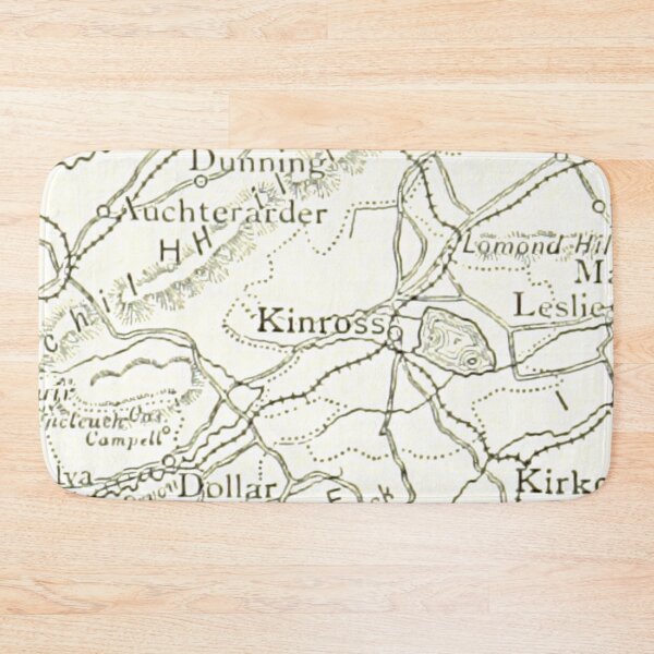 Item preview, KINROSS & surrounding area map 1891 designed and sold by yourscotland.