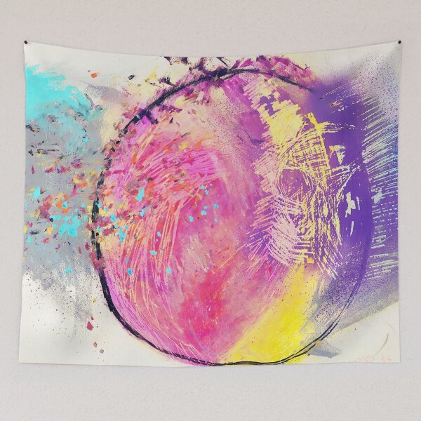 Item preview, Clash of Contrasts Purple and Yellow  designed and sold by cashewface.