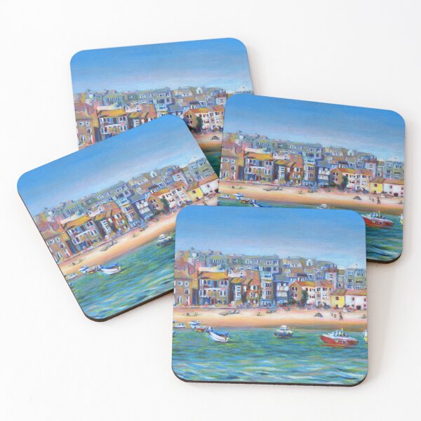 Item preview, Acrylic painting, St Ives Harbour, Cornwall art designed and sold by Marion Yeo.
