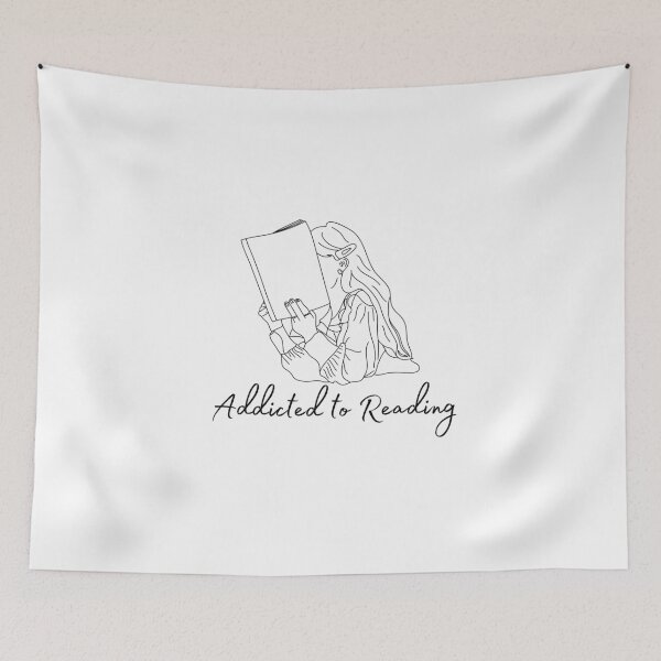 Item preview, Addicted To Reading designed and sold by TrendCreations.