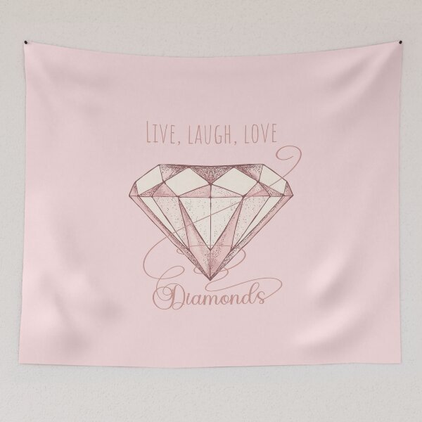 Item preview, Live, laugh, love….diamonds  designed and sold by Zela.