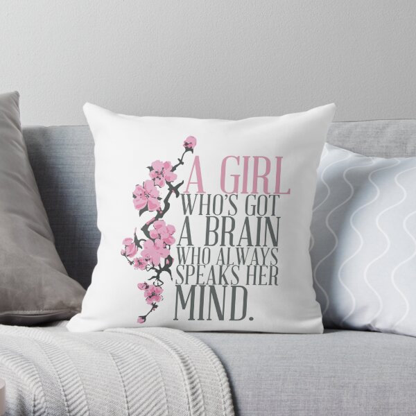 16x16 Epic Love Designs Funny Retro Feminist Let's Take Down The Patriarchy Throw Pillow Multicolor