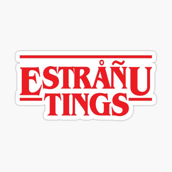 Aperçu de l'œuvre Estråñu Tings créée et vendue par mactendesigns.