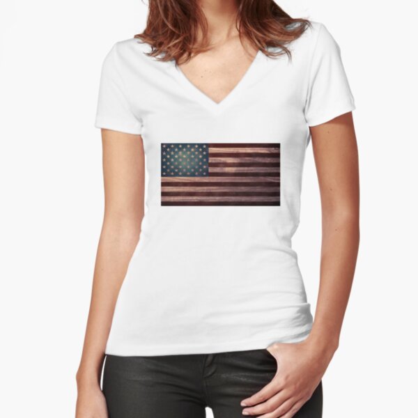 Fitted V-Neck T-Shirt