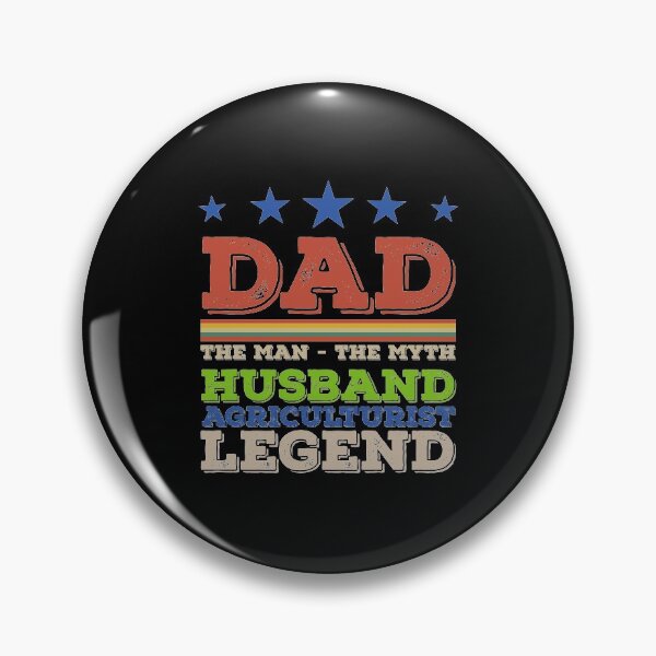 Item preview, Dad Husband Agriculturist Legend - The Man The Myth - Vintage Profession Gift For Men. designed and sold by ALITOPRINCE.
