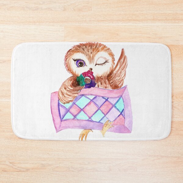 Item preview, Cool Sweet owl. Watercolor Owl. Cool baby Owl. Owl for Kids. designed and sold by ZheltakovaIana.