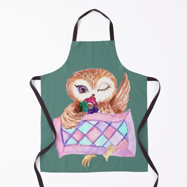 Item preview, Cool Sweet owl. Watercolor Owl. Cool baby Owl. Owl for Kids. designed and sold by ZheltakovaIana.