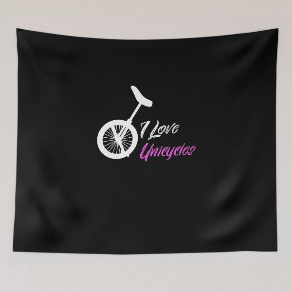 Item preview, I Love Unicycles Balancing Unicycling Lover Unicyclist designed and sold by Nessshirts.