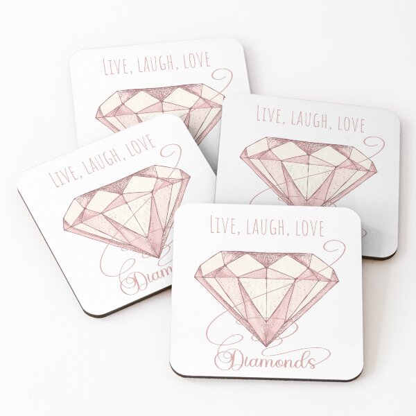 Item preview, Live, laugh, love….diamonds  designed and sold by Zela.