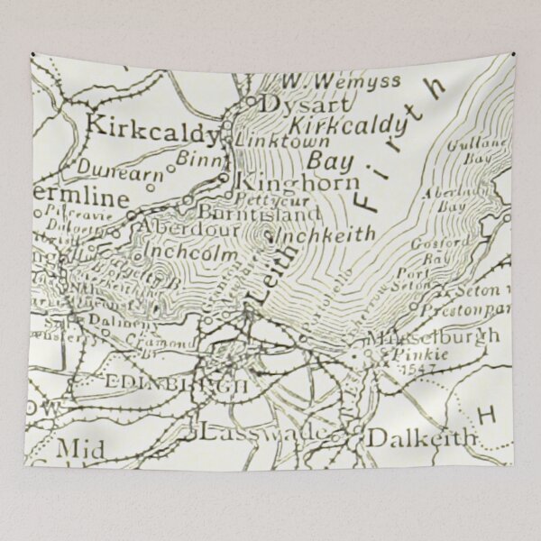Item preview, LEITH & surrounding area map 1891 designed and sold by yourscotland.