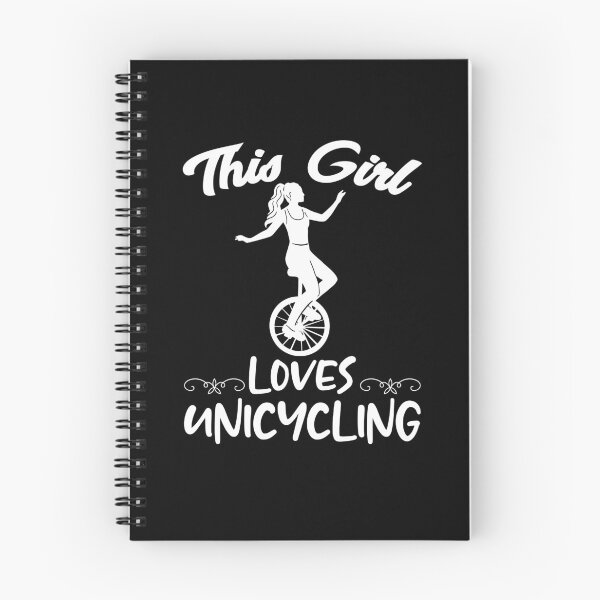 Item preview, This Girl Loves Unicycling Monocycle Unicycler Unicyclist designed and sold by Nessshirts.