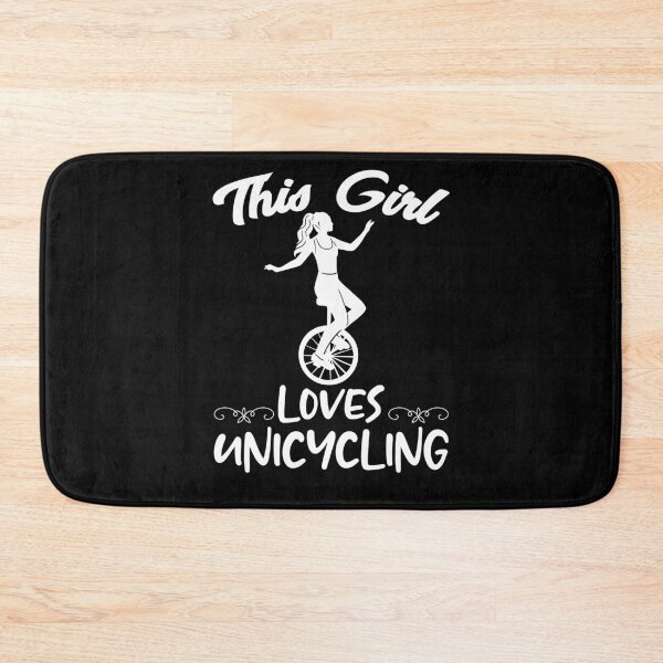 Item preview, This Girl Loves Unicycling Monocycle Unicycler Unicyclist designed and sold by Nessshirts.