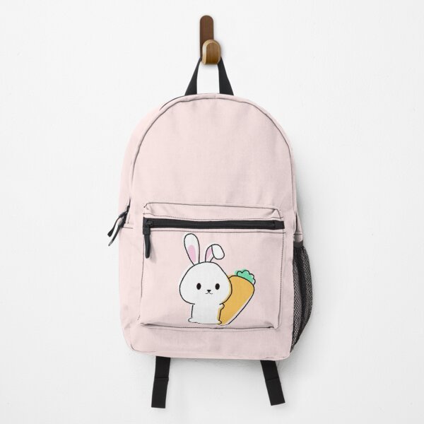 Item preview, Falling Into Your Smile: Bunny Holding a Carrot designed and sold by rosieopolis.