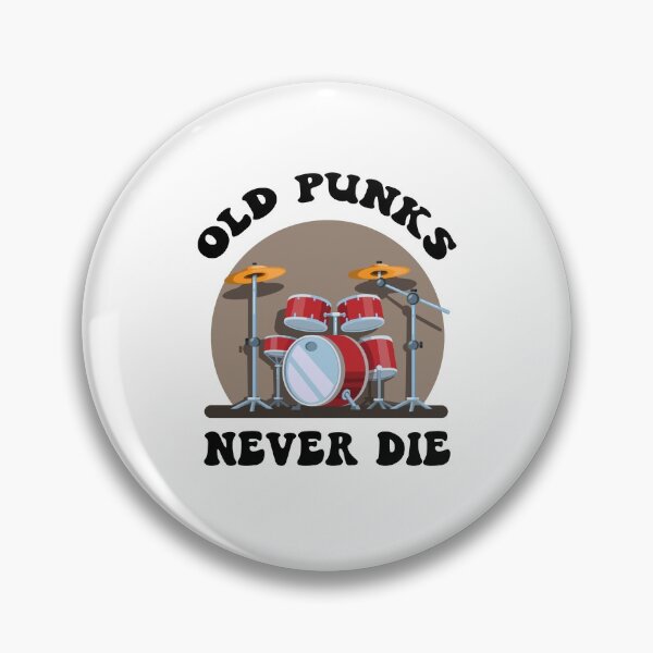 Item preview, Old Punks Never Die, Punk Professional designed and sold by SportyDogShop.