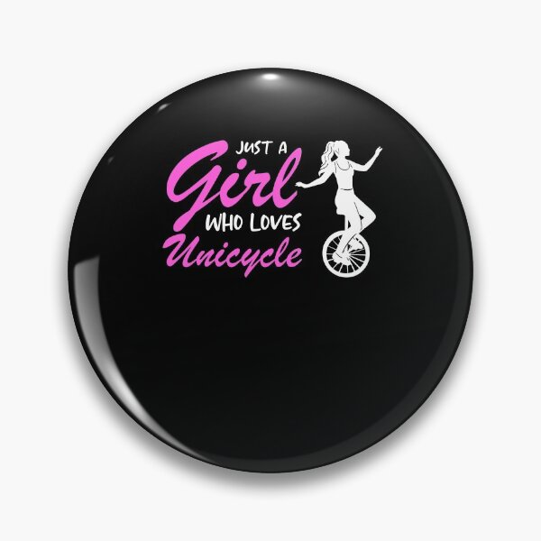 Item preview, Just A Girl Who Loves Unicycle Unicyclist Balancing designed and sold by Nessshirts.