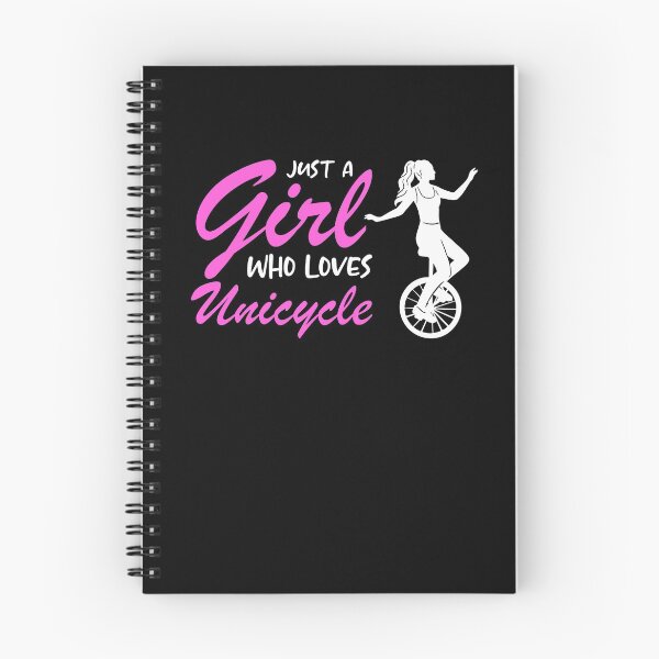Item preview, Just A Girl Who Loves Unicycle Unicyclist Balancing designed and sold by Nessshirts.