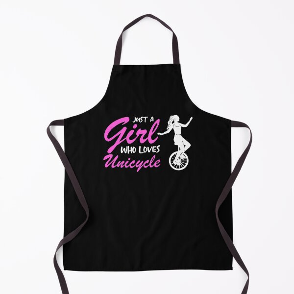Item preview, Just A Girl Who Loves Unicycle Unicyclist Balancing designed and sold by Nessshirts.