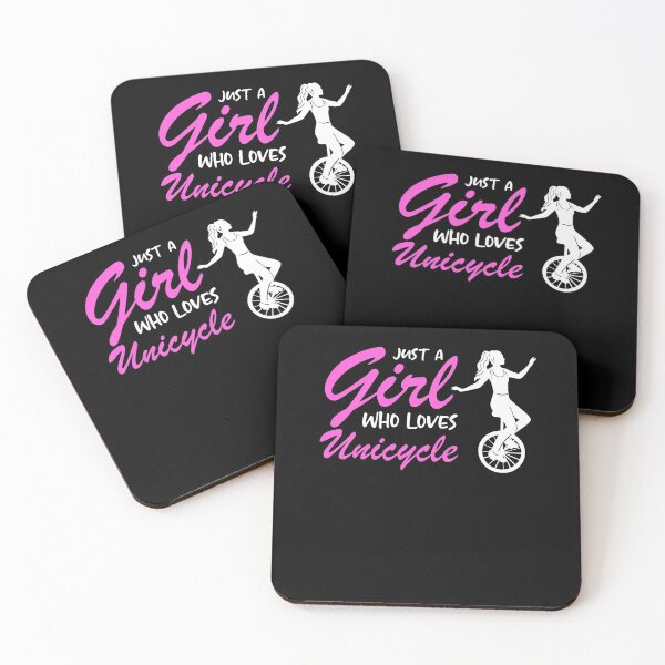 Item preview, Just A Girl Who Loves Unicycle Unicyclist Balancing designed and sold by Nessshirts.