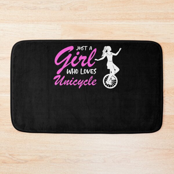 Item preview, Just A Girl Who Loves Unicycle Unicyclist Balancing designed and sold by Nessshirts.