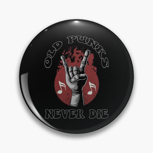Item preview, Old Punks Never Die, Punk Professional designed and sold by SportyDogShop.
