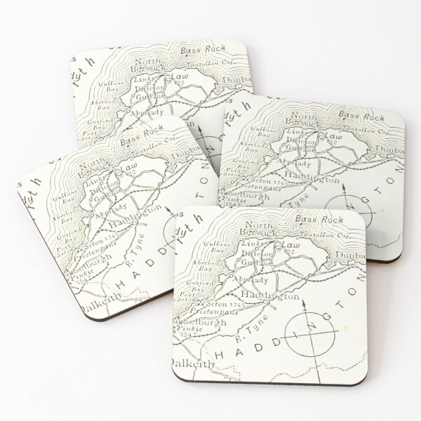 Item preview, HADDINGTON & surrounding area map 1891 designed and sold by yourscotland.