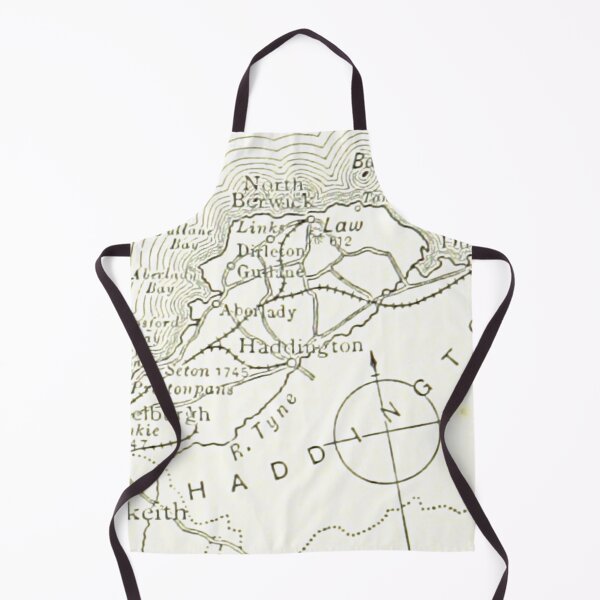 Item preview, HADDINGTON & surrounding area map 1891 designed and sold by yourscotland.