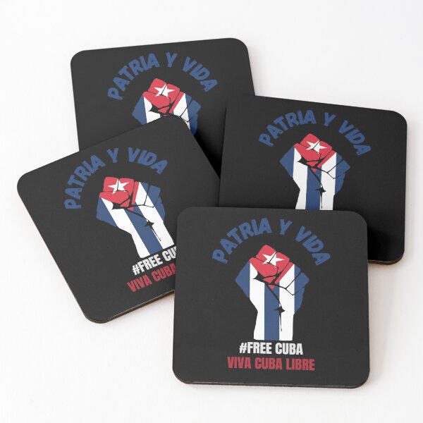 Item preview, FREE CUBA, PATRIA Y VIDA, VIVA CUBA LIBRE designed and sold by Your Favorite Shop.