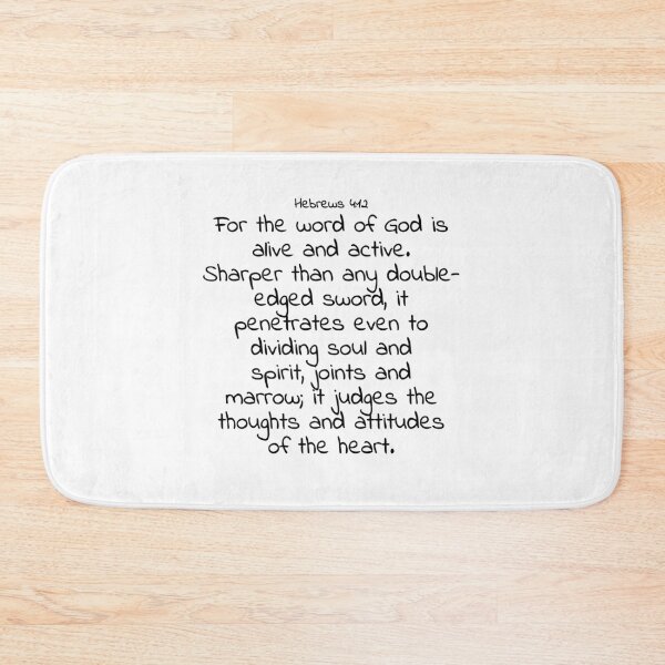 Item preview, Bible verse: Hebrews 4:12 designed and sold by john-3-16.