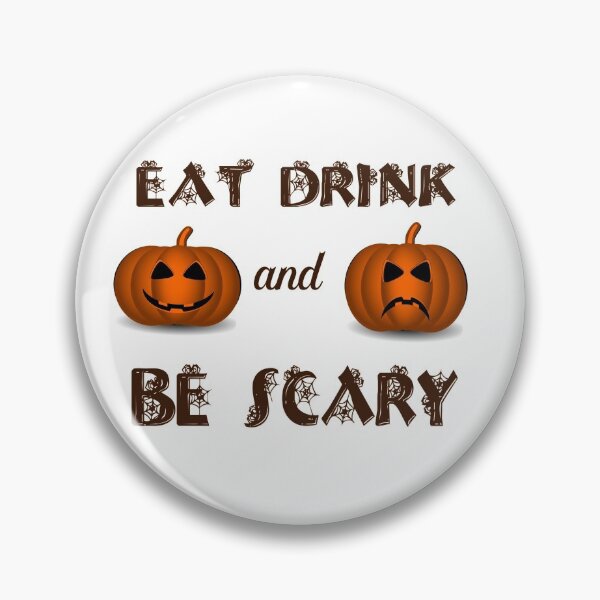 Item preview, Eat Drink and Be Scary designed and sold by Analee & K.