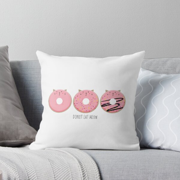 Item preview, Donut Eat Meow, Donut Cat designed and sold by sanashibata.