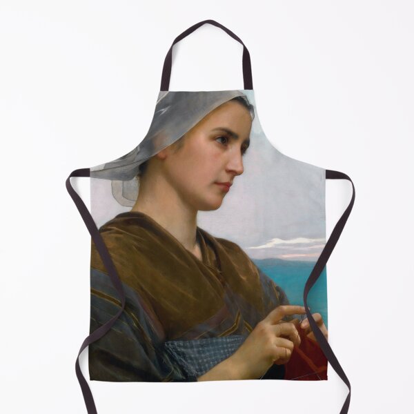 Item preview, Knitter by Bouguereau designed and sold by academic-art.