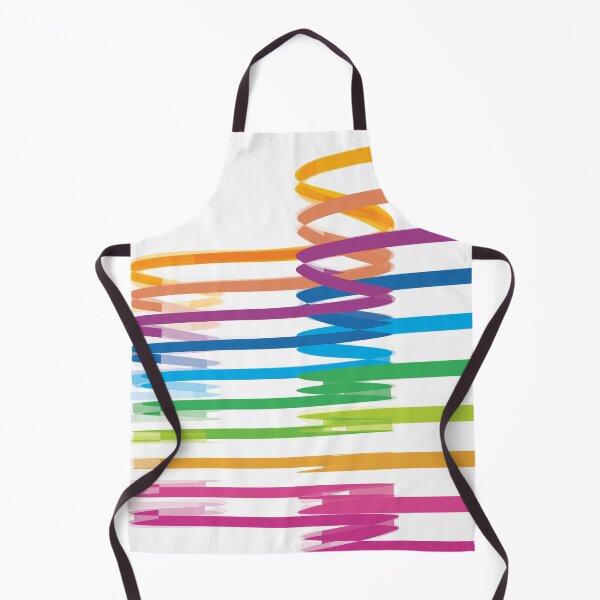 Artikelvorschau, Regenbogen-Linien mit einem weißen Hintergrund-abstrakten Kunst entworfen und verkauft von Bruce ALMIGHTY Baker.