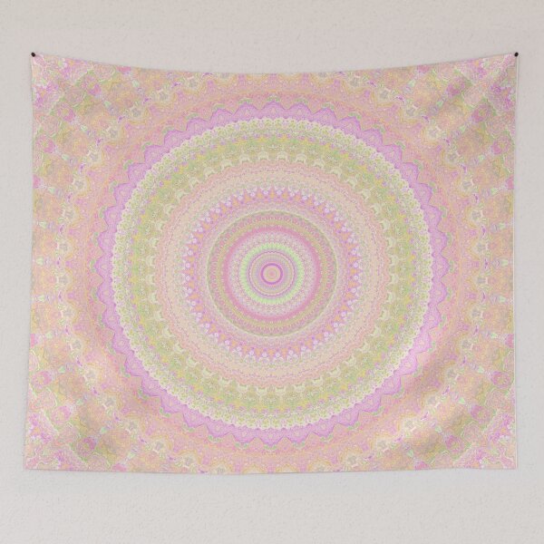 Item preview, Colorful Pastel Boho Mandala designed and sold by Kaleiope Studio.