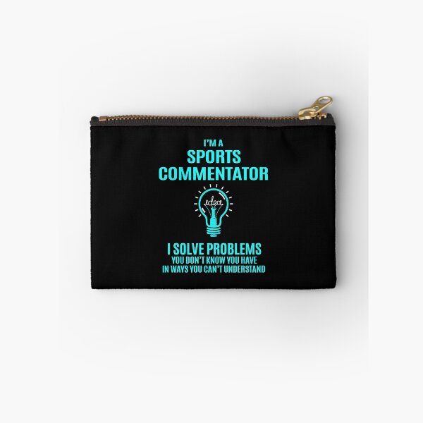 Item preview, Sports Commentator T Shirt - I Solve Problems Gift Item Tee designed and sold by ymaszcarme.