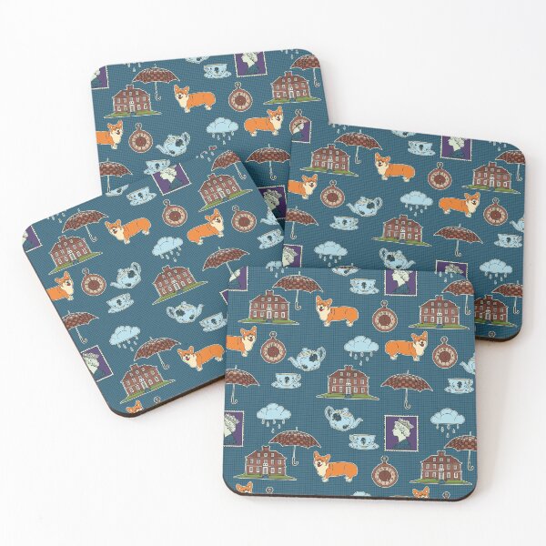Item preview, English Symbols Pattern designed and sold by okpinsArtDesign.