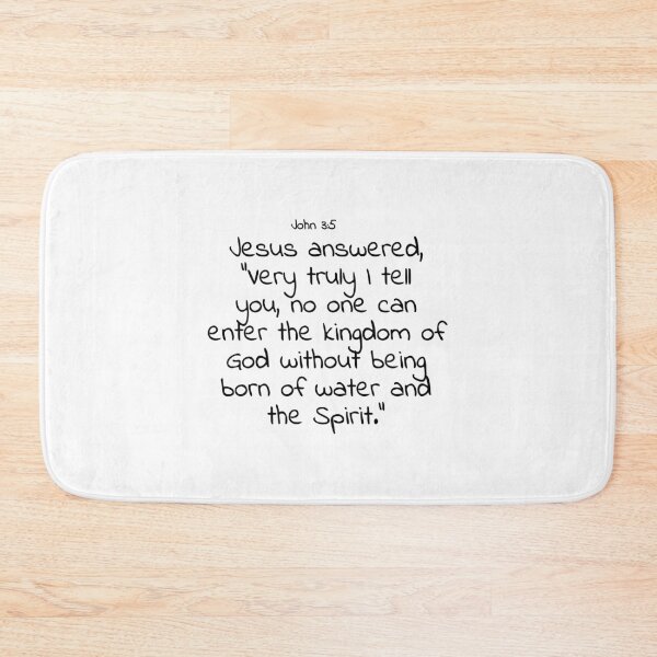 Item preview, Bible verse: John 3:5 designed and sold by john-3-16.