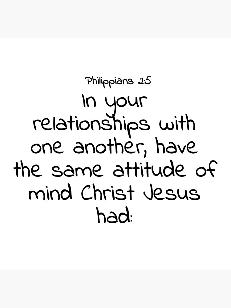 In Your Relationships With One Another {Poster}