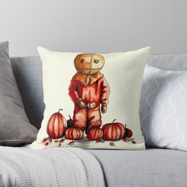 Halloween Boy Throw Pillow