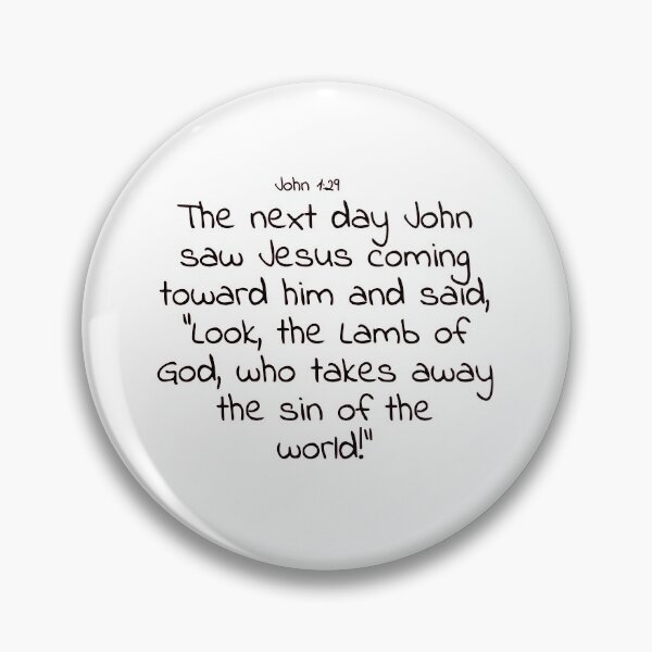 Item preview, Bible verse: John 1:29 designed and sold by john-3-16.