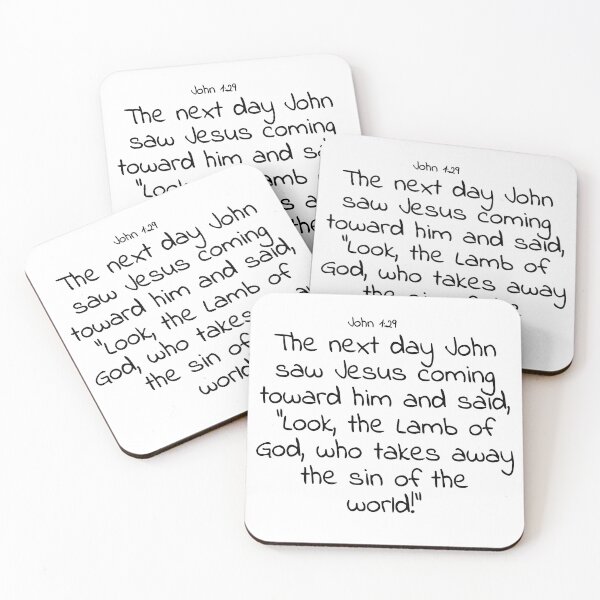 Item preview, Bible verse: John 1:29 designed and sold by john-3-16.