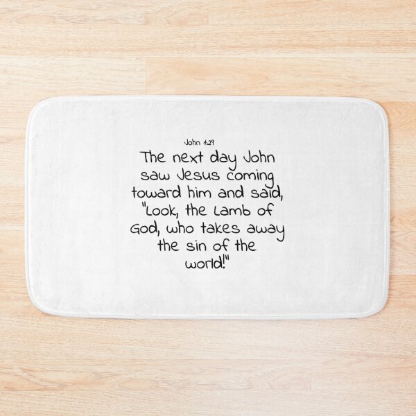Item preview, Bible verse: John 1:29 designed and sold by john-3-16.
